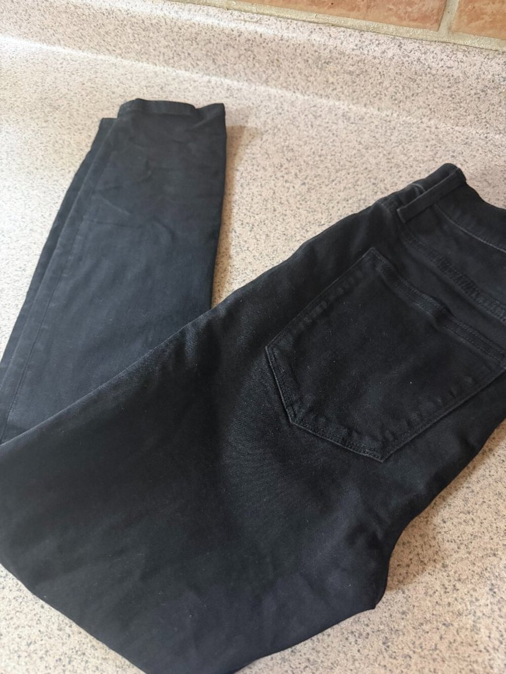 J.Crew 9" Mid-Rise Skinny Jeans Black Denim Women's - Size 28